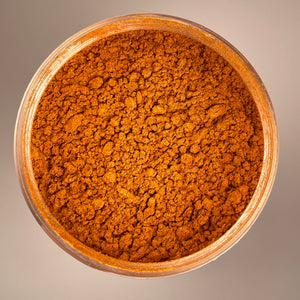 Fine mica powder for adding shine to DIY projects for orange needs