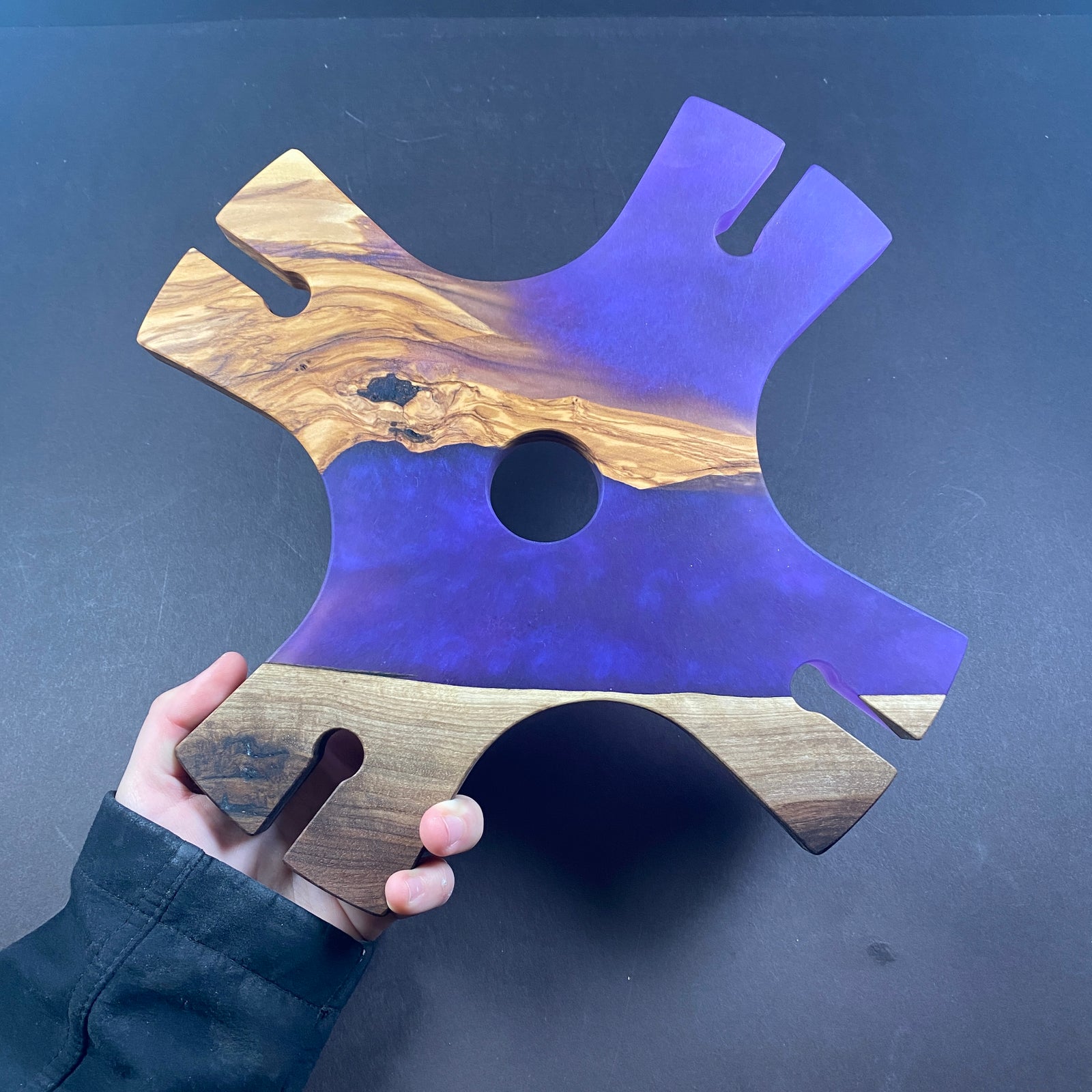 030 Mixed Species Wine Caddy