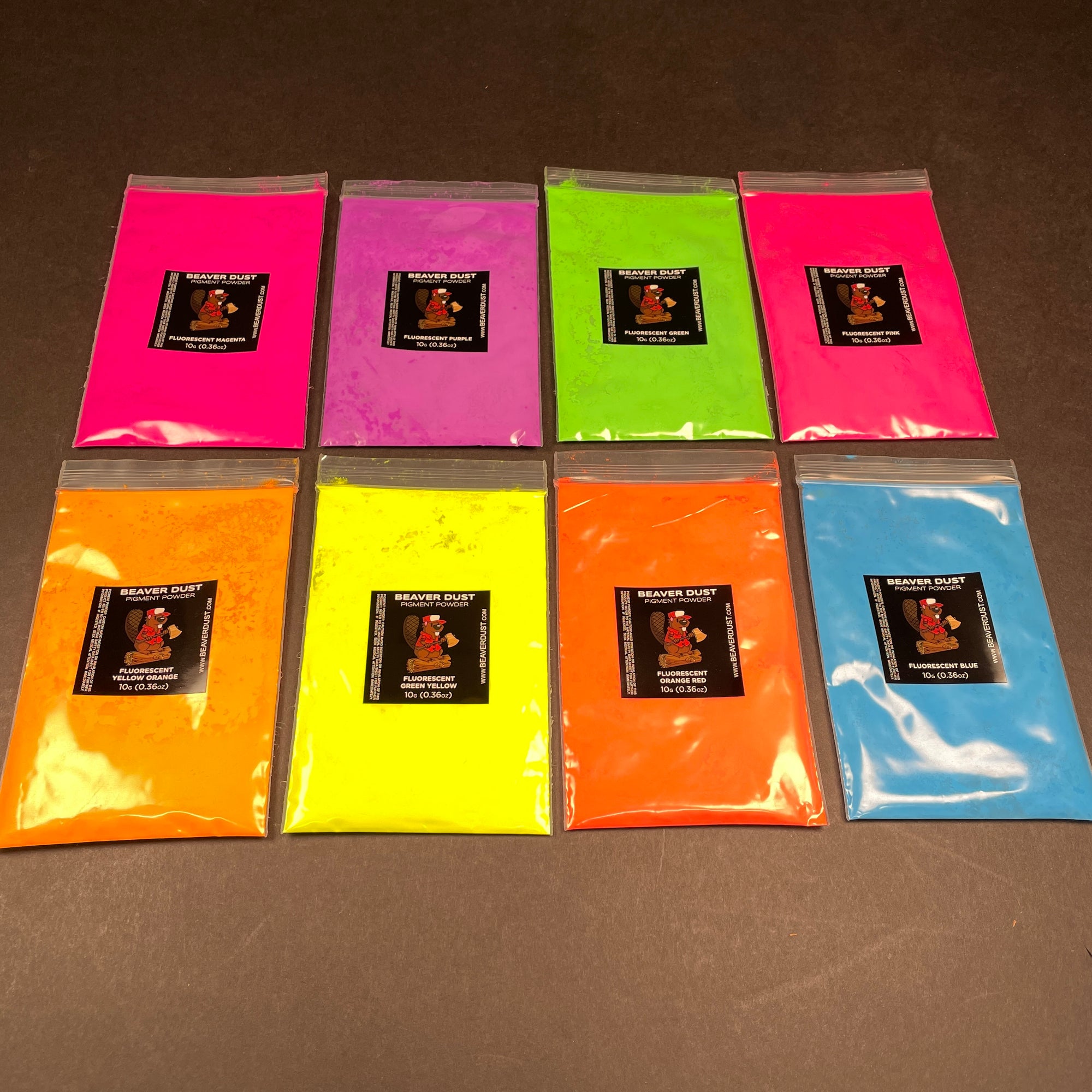 Mica Powder Variety Pack #11 (Fluorescent)