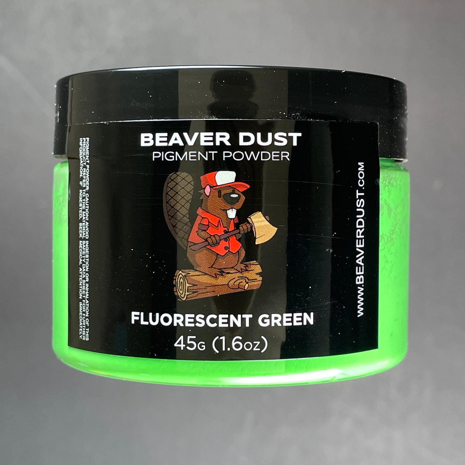Fluorescent Green Mica Powder