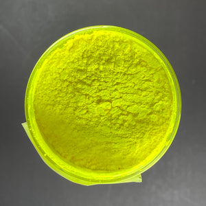 Fluorescent Green Yellow Mica Powder
