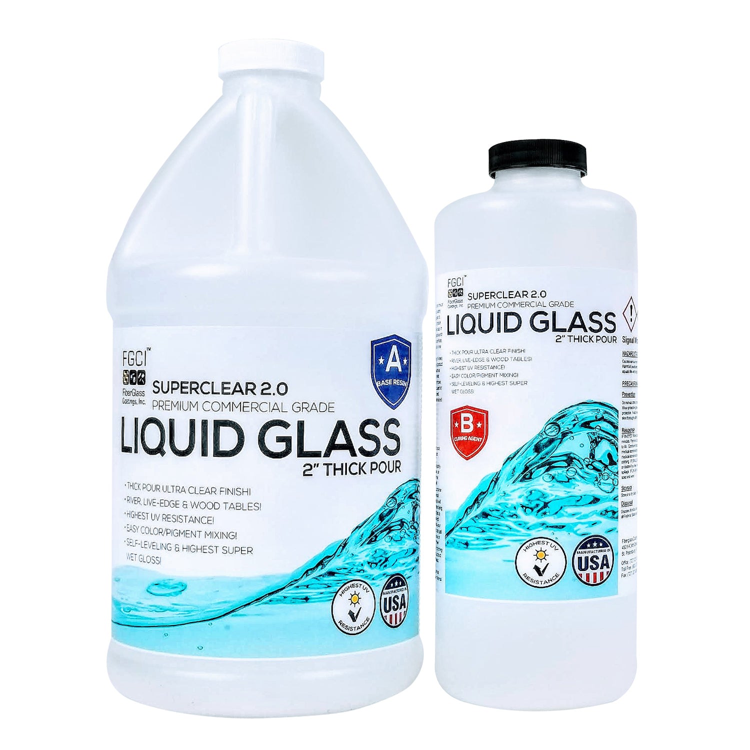 Super Clear Liquid Glass (1-4 Pours) 