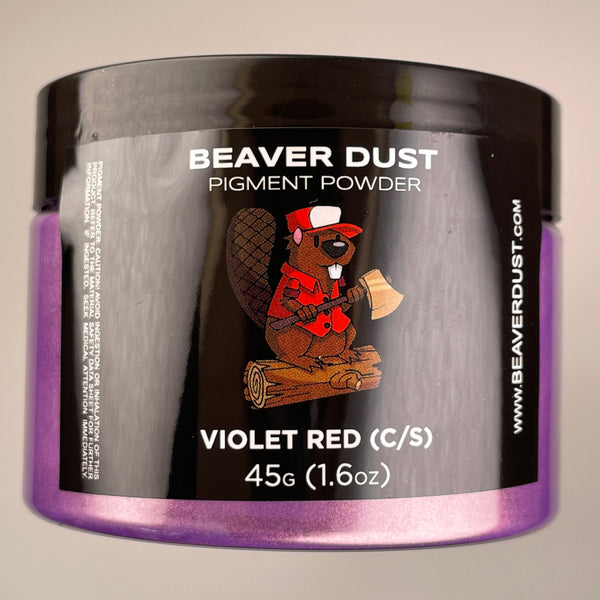 Violet Red (C/S) Mica Powder - beaverdust.com