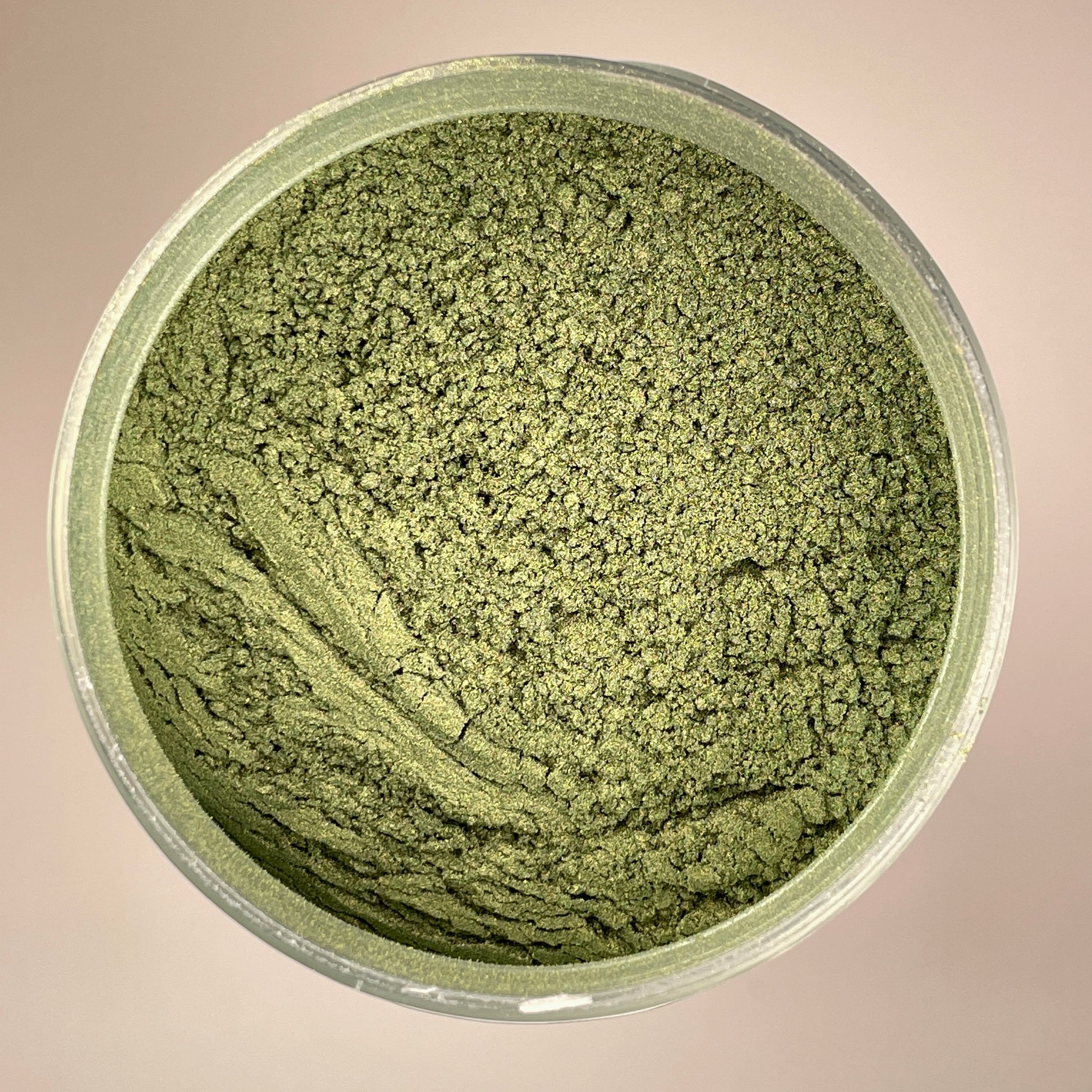 Beaver Powder Olive Green Mica Powder - beaverdust.com