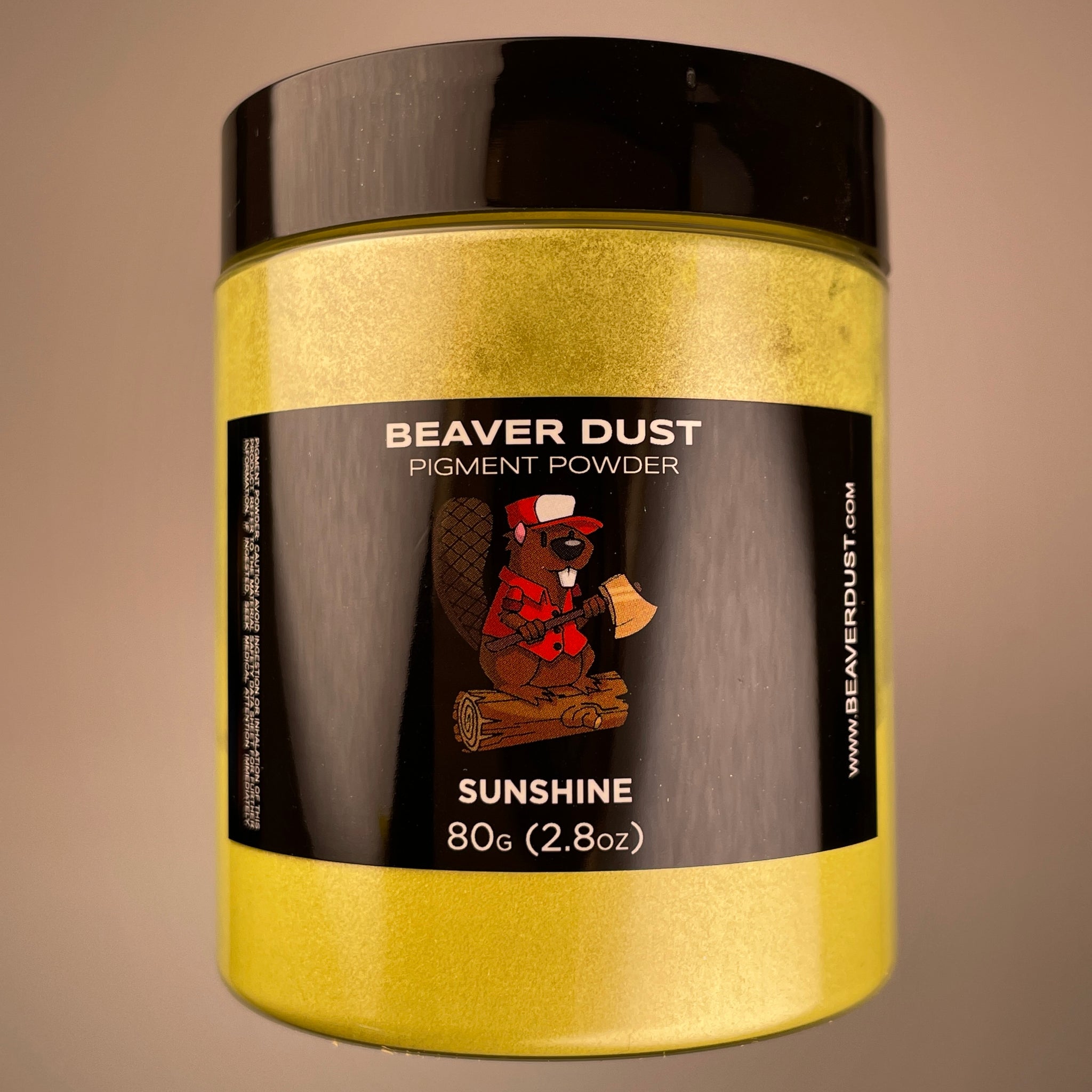 Beaver Powder Sunshine Mica Powder - beaverdust.com